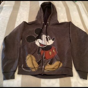 Disney Mickey Mouse Zip-Up Sweatshirt with hood